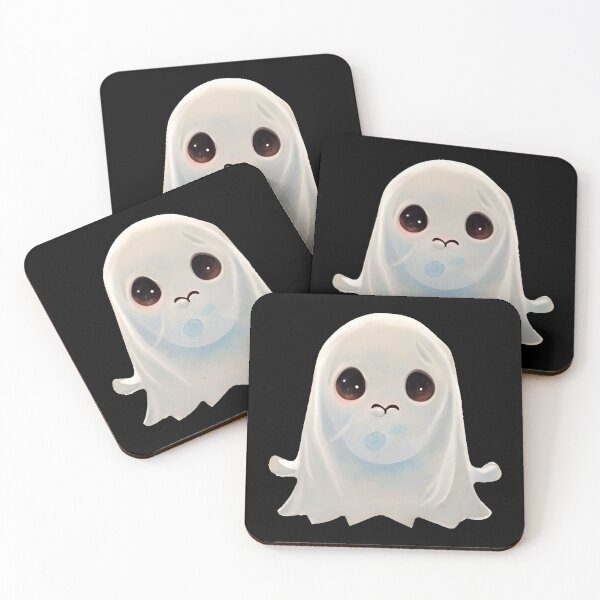 Item preview, Baby Ghost Kawaii Halloween Ghostie designed and sold by MythicPrompts.