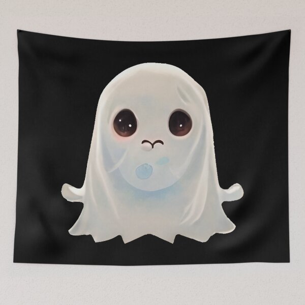 Item preview, Baby Ghost Kawaii Halloween Ghostie designed and sold by MythicPrompts.