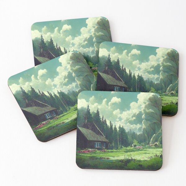 Item preview, Cabin Near The Forest designed and sold by FantasyAI.