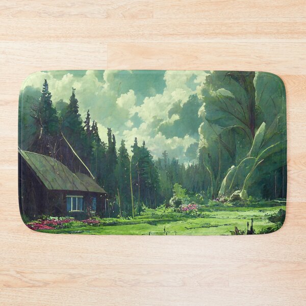 Item preview, Cabin Near The Forest designed and sold by FantasyAI.