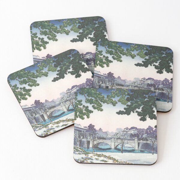 Item preview, Nijubashi Bridge by Tsuchiya Koitsu designed and sold by Takeda-art.