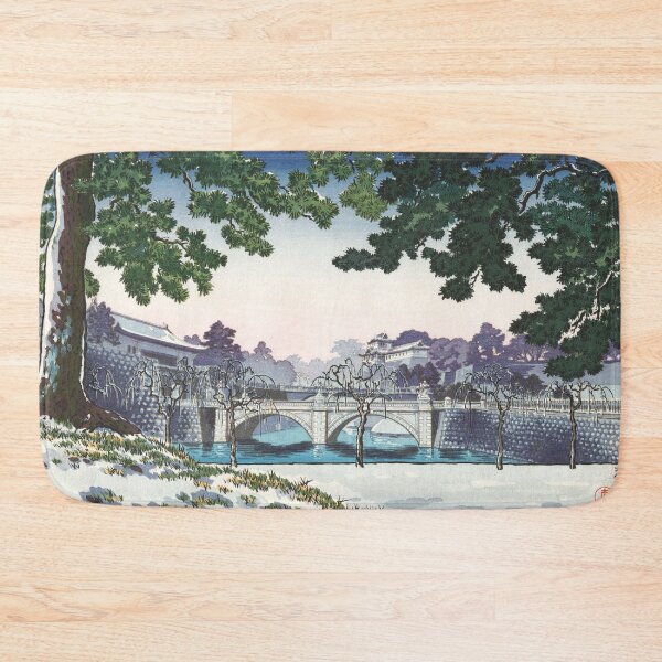 Item preview, Nijubashi Bridge by Tsuchiya Koitsu designed and sold by Takeda-art.