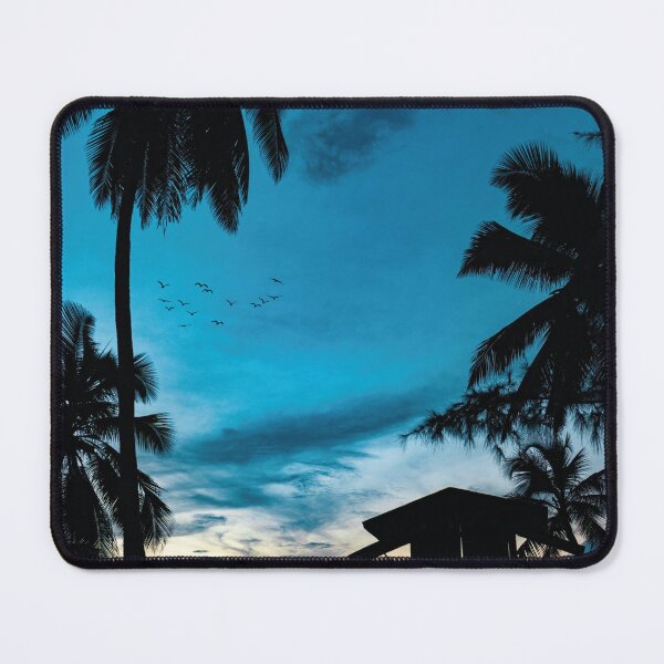 Item preview, brazil beach palm trees red sunset designed and sold by Asombrosa.