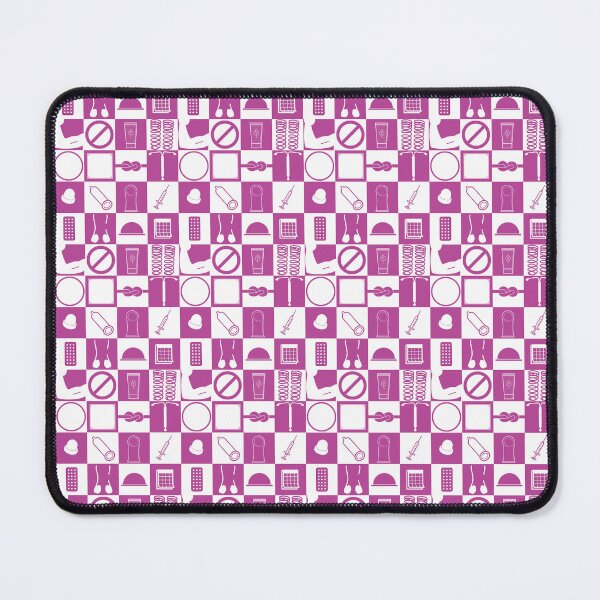 Item preview, Contraception Checkerboard-Purple designed and sold by midwifesmarket.