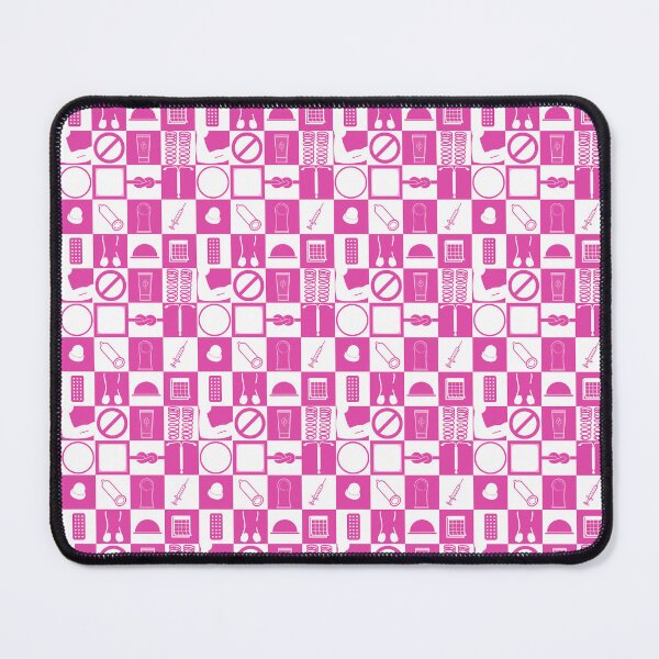 Item preview, Contraception Checkboard- Pink designed and sold by midwifesmarket.