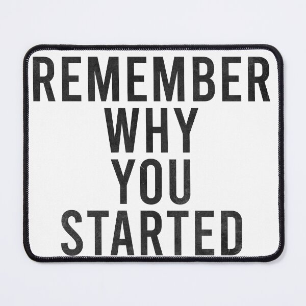 Item preview, Motivational Wall Art Quotes-Remember Why You started designed and sold by HustleQuotes.