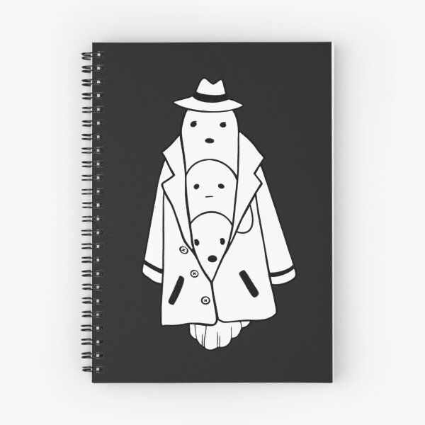 Item preview, 3 Ghosts in a Trench Coat designed and sold by charlieroses.