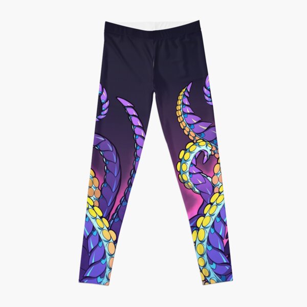 Grape Tentacles Leggings
