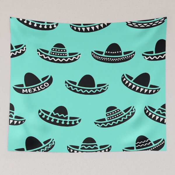 Item preview, adorable mexican sombrero pattern fiesta charro hat designed and sold by T-Mex.