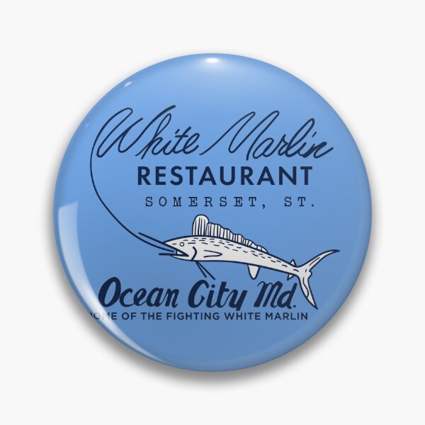 Item preview, White Marlin Restaurant, Ocean City, MD designed and sold by TeeArcade84.