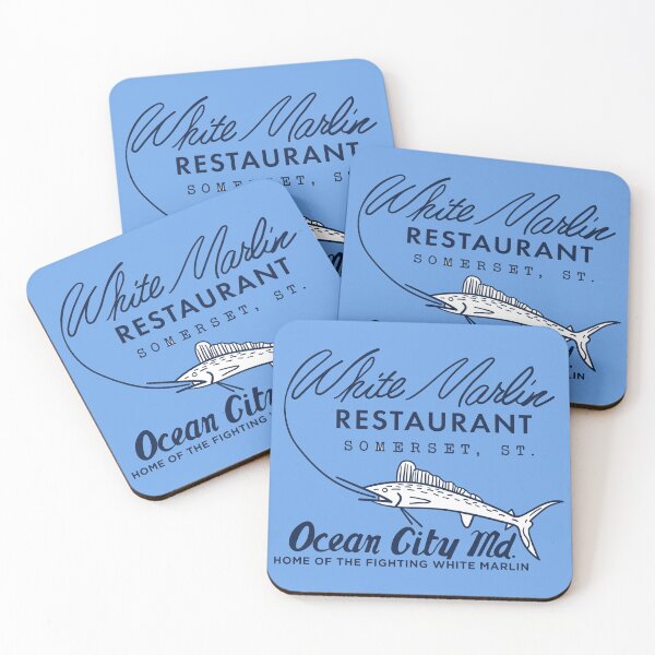 Item preview, White Marlin Restaurant, Ocean City, MD designed and sold by TeeArcade84.