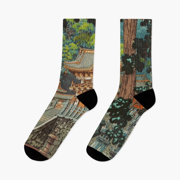 Item preview, The Gate Yomei at Nikko Shrine by Tsuchiya Koitsu designed and sold by Takeda-art.