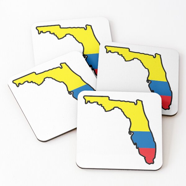 Item preview, Colombia Florida USA Flag designed and sold by SpinnySnails.