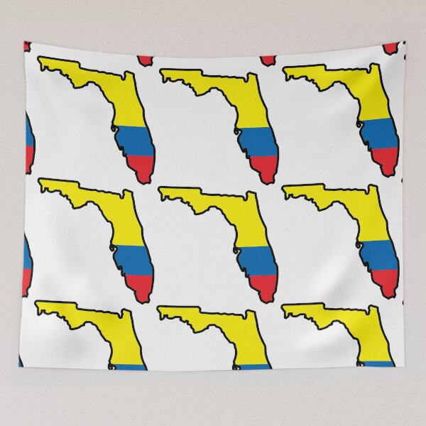Item preview, Colombia Florida USA Flag designed and sold by SpinnySnails.
