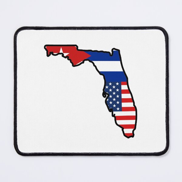 Item preview, Cuba Florida USA Flag designed and sold by SpinnySnails.