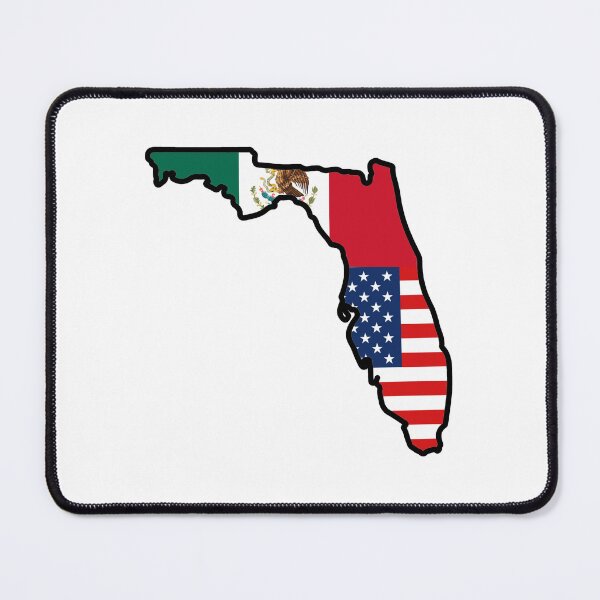 Item preview, Mexico Florida USA Flag designed and sold by SpinnySnails.