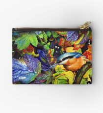 Autumn Blues 2 Zipper Pouch