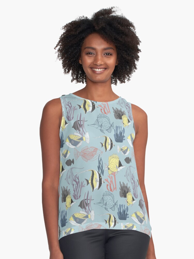 Item preview, Sleeveless Top designed and sold by lauramaxwell.