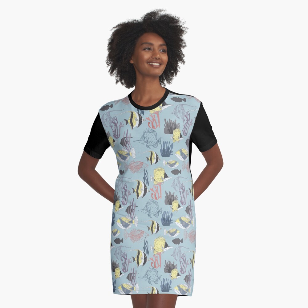 Item preview, Graphic T-Shirt Dress designed and sold by lauramaxwell.