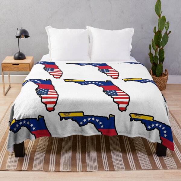 Item preview, Venezuela Florida USA Flag designed and sold by SpinnySnails.