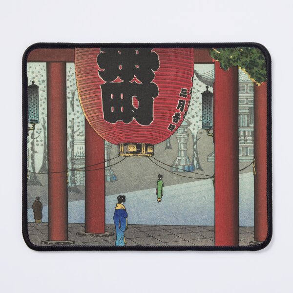 Item preview, Nio Gate at Asakusa Temple by Tsuchiya Koitsu designed and sold by Takeda-art.