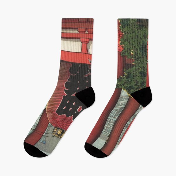 Item preview, Nio Gate at Asakusa Temple by Tsuchiya Koitsu designed and sold by Takeda-art.
