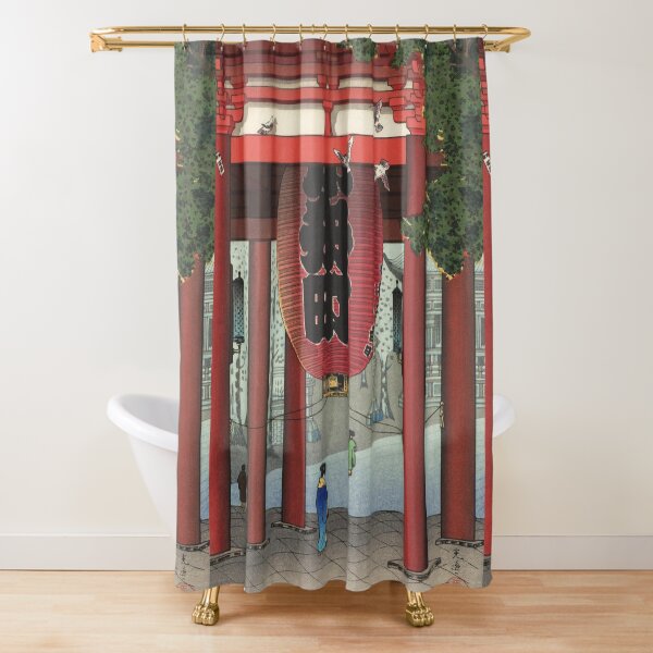 Item preview, Nio Gate at Asakusa Temple by Tsuchiya Koitsu designed and sold by Takeda-art.