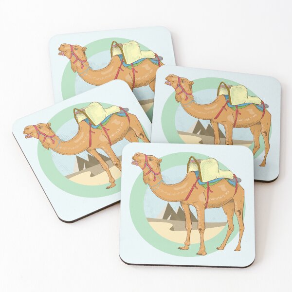 Item preview, Camel Egypt Pyramids designed and sold by piedaydesigns.