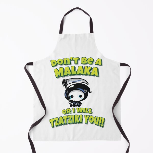 Item preview, Don't Be A Malaka Or I Will Tzatziki You!! Greek Grim Reaper designed and sold by ProjectX23.