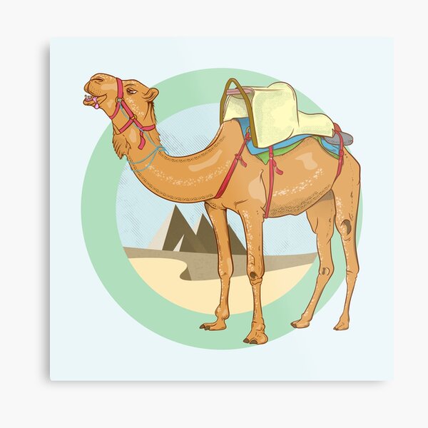 Item preview, Camel Egypt Pyramids designed and sold by piedaydesigns.
