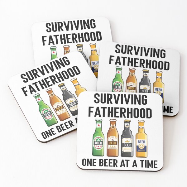 Item preview, Surviving Fatherhood One Beer At A Time designed and sold by PrettyGifted.