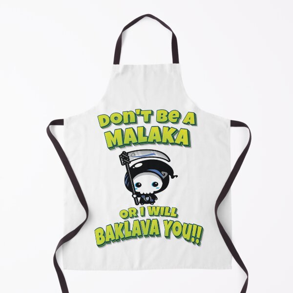 Item preview, Don't Be A Malaka Or I Will Baklava You!! Greek Grim Reaper designed and sold by ProjectX23.