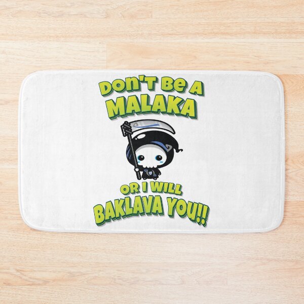 Item preview, Don't Be A Malaka Or I Will Baklava You!! Greek Grim Reaper designed and sold by ProjectX23.