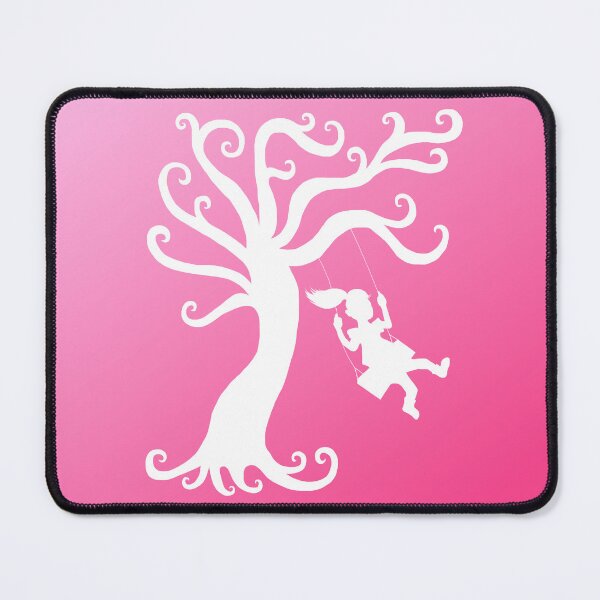 Item preview, Pink Ombre Tree Swing Silhouette  designed and sold by Deborah Camp.