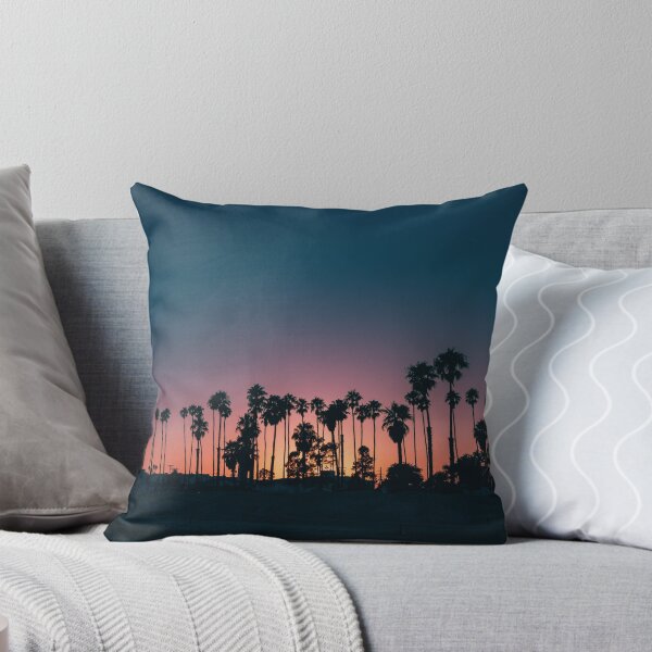 Item preview, brazil beach palm trees with beautiful sunset for sunset palm trees lovers gift designed and sold by Asombrosa.