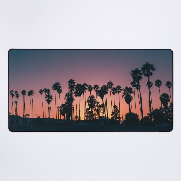 Item preview, brazil beach palm trees with beautiful sunset for sunset palm trees lovers gift designed and sold by Asombrosa.