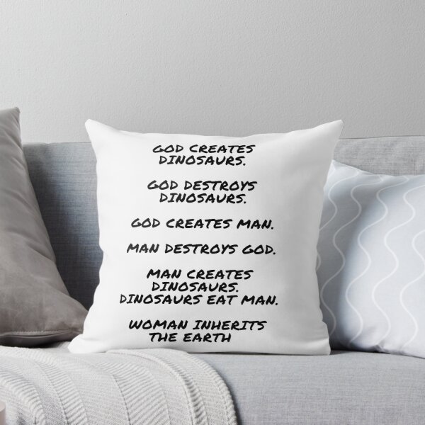 Item preview, Jurassic Park Quote designed and sold by Beckroony.