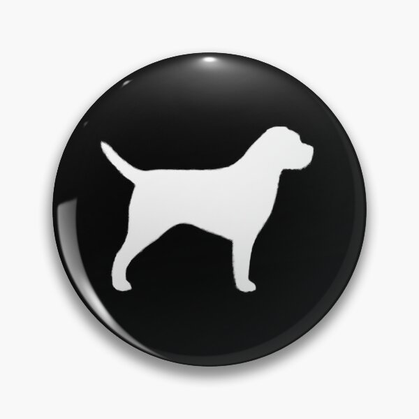 Item preview, Border Terrier Dog Breed Silhouette(s) designed and sold by Jenn Inashvili.