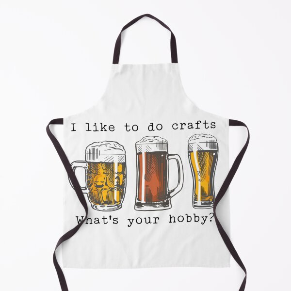Item preview, I Like To Do Crafts Funny Craft Beer Drinker designed and sold by PrettyGifted.