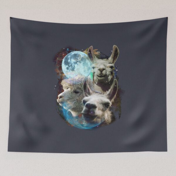 Item preview, 3 Moon Alpaca Pet Lover Animal Humor Funny designed and sold by RilosBizan.