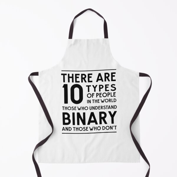 Item preview, 10 Types of people in the world Binary designed and sold by RilosBizan.