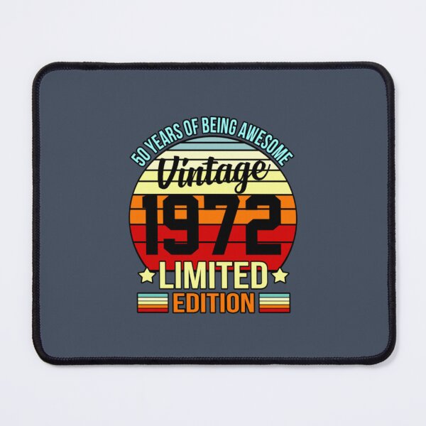 Item preview, 50 Years Awesome Vintage 1972 Limited Edition designed and sold by RilosBizan.