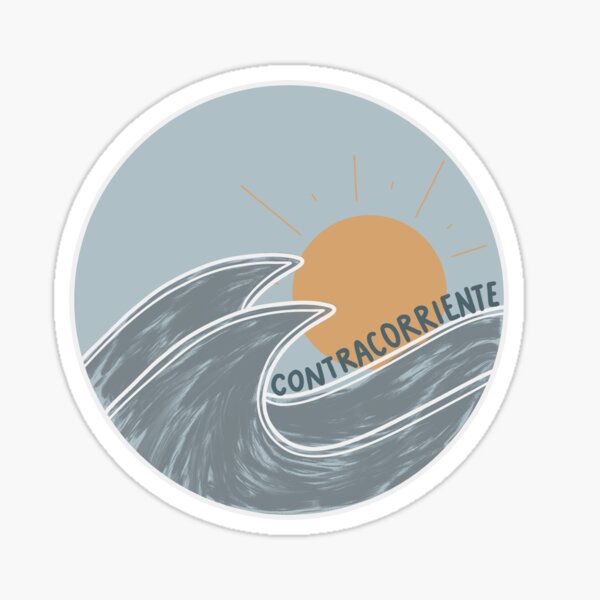 Contracorriente Pegatina