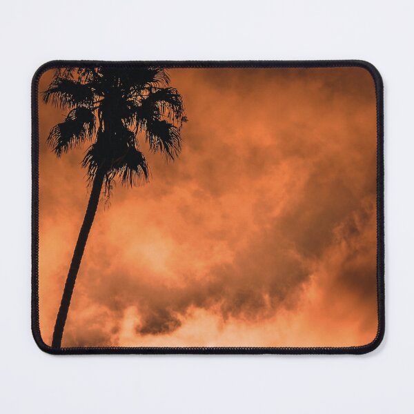 Item preview, california beach palm trees with beautiful sunset for sunset palm trees lovers gift designed and sold by Asombrosa.