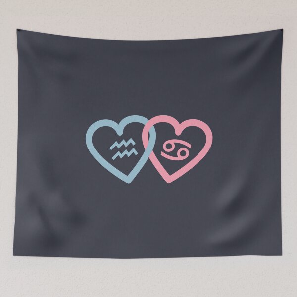 Item preview, Aquarius Cancer in love 2 colors designed and sold by RilosBizan.