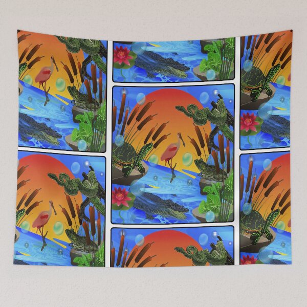 Item preview, WETLAND ABUNDANT designed and sold by wahine24.