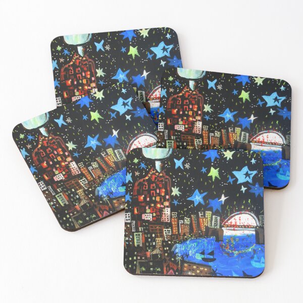 Item preview, full moon sydney harbour designed and sold by glennbrady.