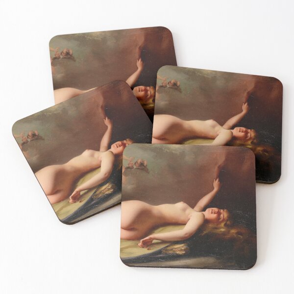 Item preview, Reclining nude (1879) Luis Ricardo Falero (Spanish, 1851 – 1896) designed and sold by TeeARTHY.