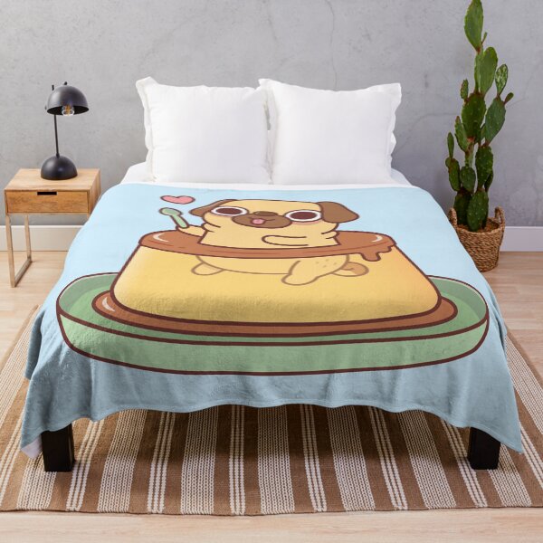 Item preview, Cute Pug In Custard Pudding Funny designed and sold by rustydoodle.