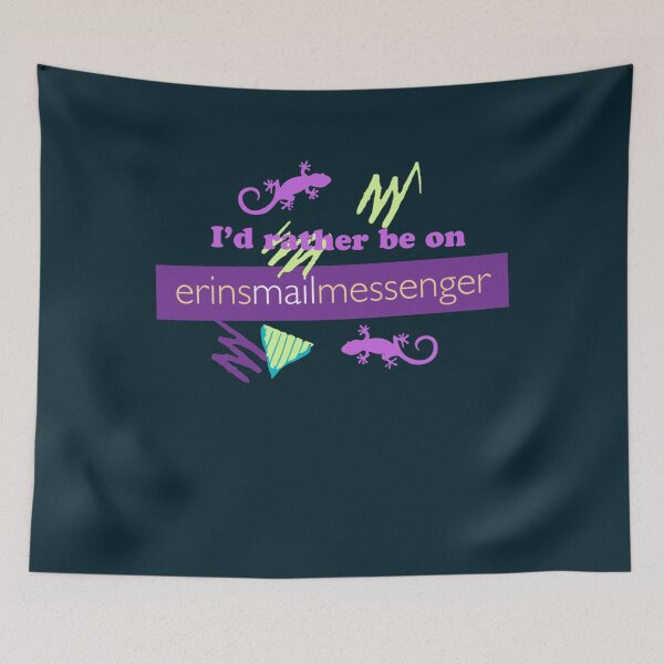 Item preview, Id rather be on Erinsmail Messenger  designed and sold by ExtraTouchGifts.